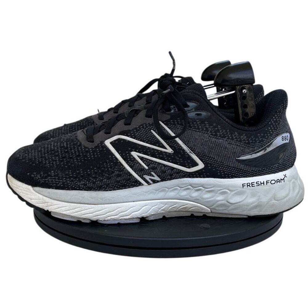 Womens New Balance Fresh Foam X 880v12 W880B12 Mesh Athletic Sneaker SZ 9 Black
